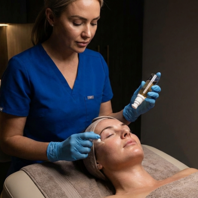 Bespoke glow pump facials